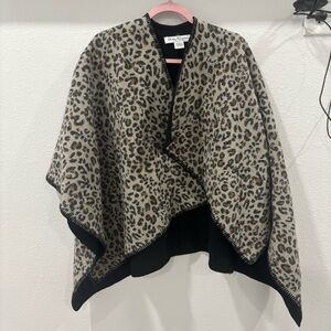 Vintage Salvatore Ferragamo cape wool and cashmere